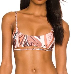 NWT Lovers + Friends XXS Bikini Top